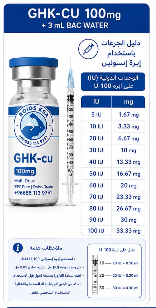 GHK-cu 100 ملجم
